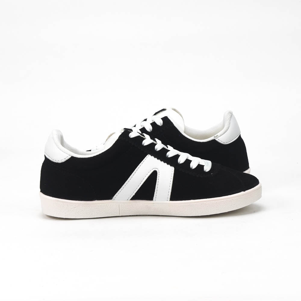 André Baskets Basses Style Urbain Noir et Blanc Homme