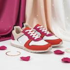 André Baskets Multicolores Style Urbain Femme