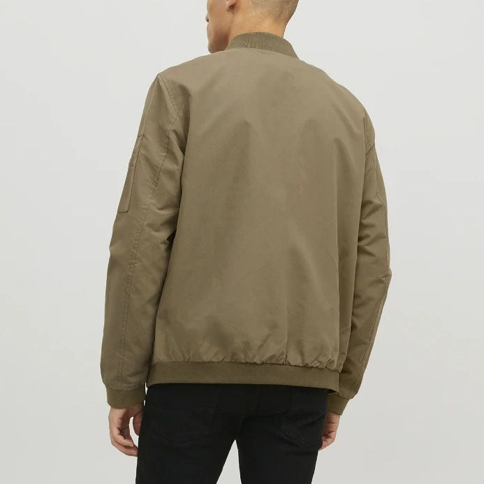 Jack & Jones Veste Bomber Jomer Khaki Homme