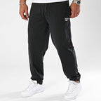 Reebok Pantalon de Jogging Noir Confortable Homme