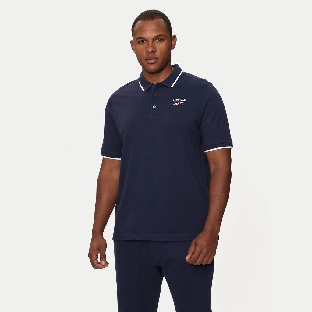 Reebok Polo Classique Logo Brodé Homme