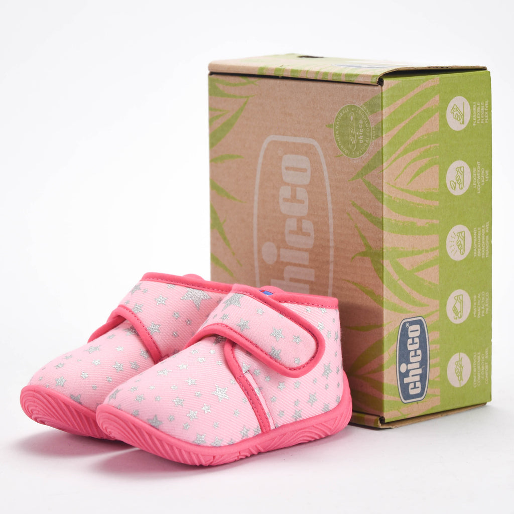 Chicco Chaussons Étoiles à Scratch Bébé Fille
