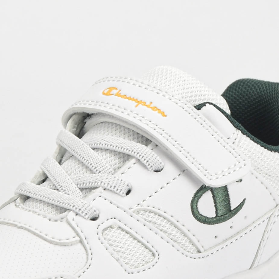 Champion Baskets Basses à Scratch Enfant Blanc