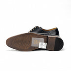 André Chaussures Richelieu Cuir Noir Élégant Homme