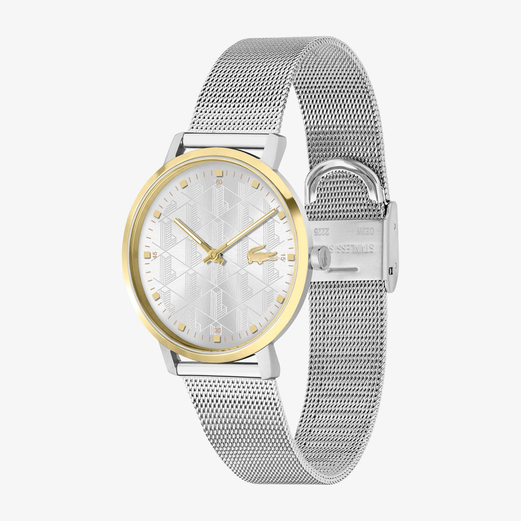 Montre Lacoste Bracelet Maille Milanaise Élégante Femme