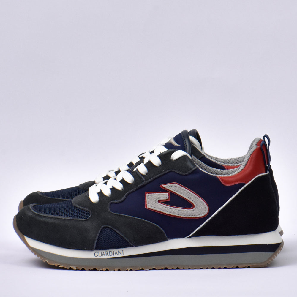 Alberto Guardiani Sneakers Sport Chic en Daim Homme