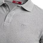 Kimland Polo Homme Gris Classique Élégant