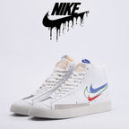 Nike Blazer Mid Sneakers Design Multicolore Homme