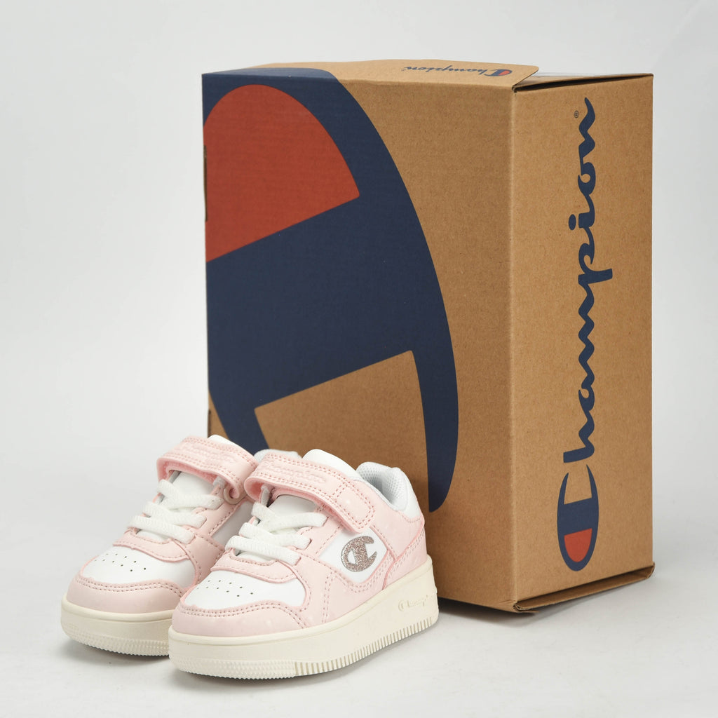 Champion Baskets Rebound Platform Rose Bébé Fille