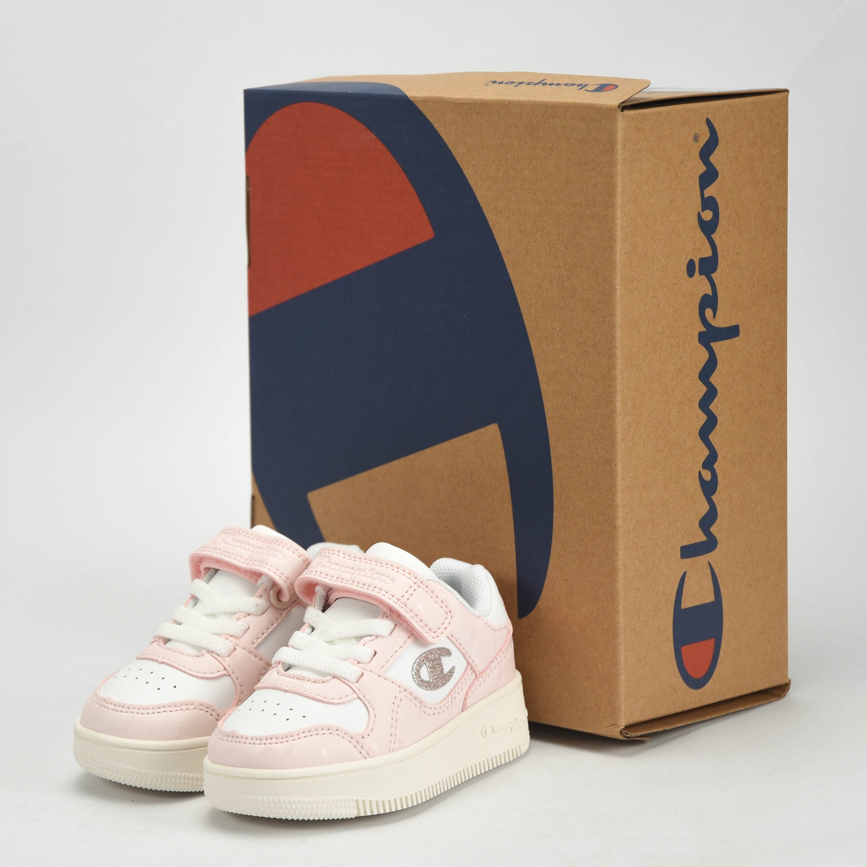 Champion Baskets Rebound Platform Rose Bébé Fille