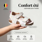Kimland Sandales Imprimé Cœurs Confortables Enfant
