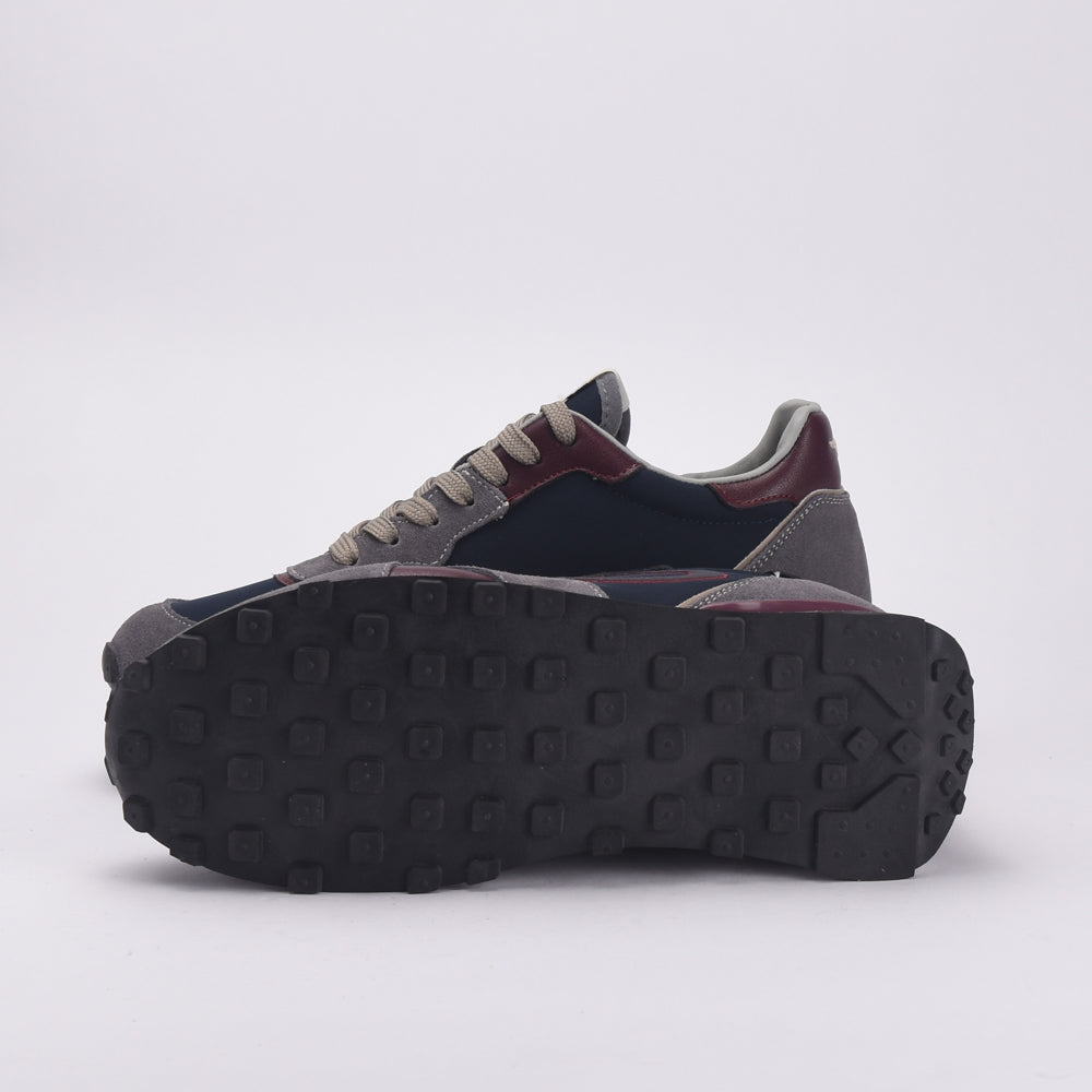 Guardiani Sneakers Casual en Cuir et Daim Homme
