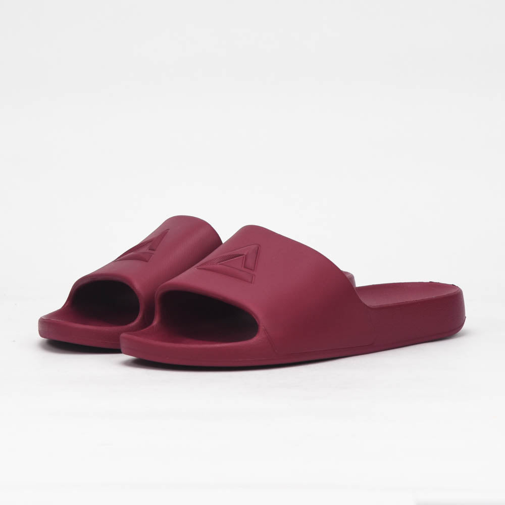Peak Claquettes Sportives Confortables Rouge Mixte