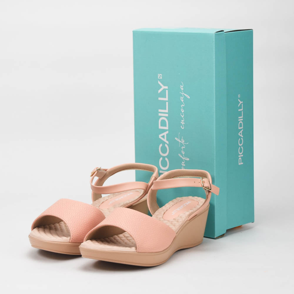 Piccadilly Sandales Compensées Confortables Femme