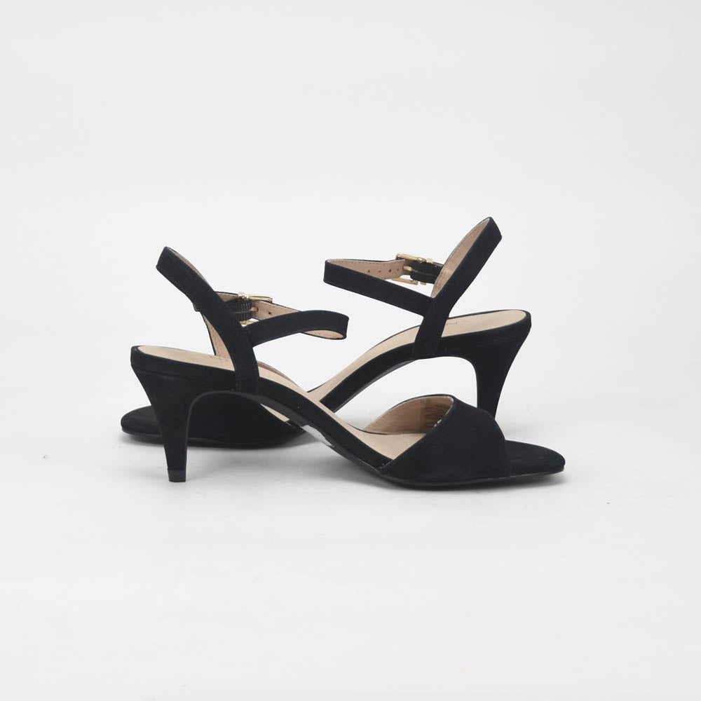 André Sandales à Talons Élégantes Noir Femme