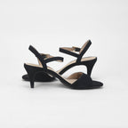 André Sandales à Talons Élégantes Noir Femme