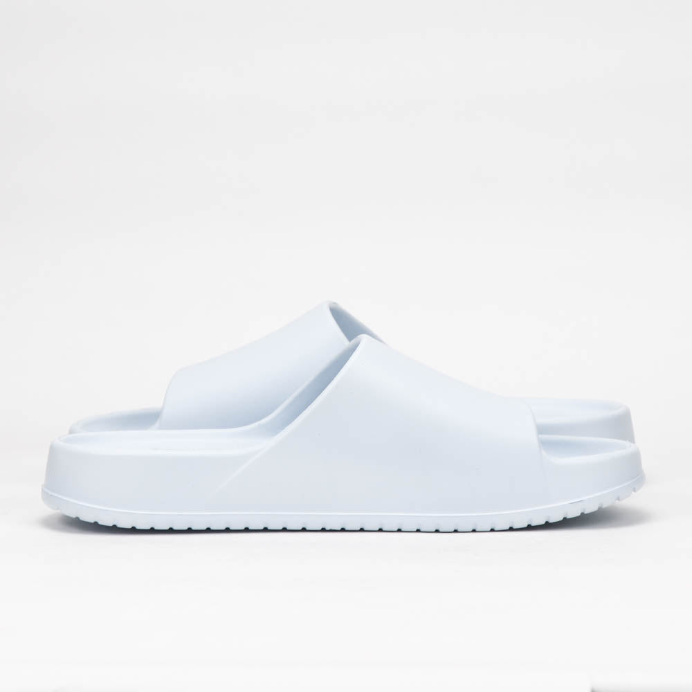 Peak Claquettes Confortables Bleu Clair Unisexe