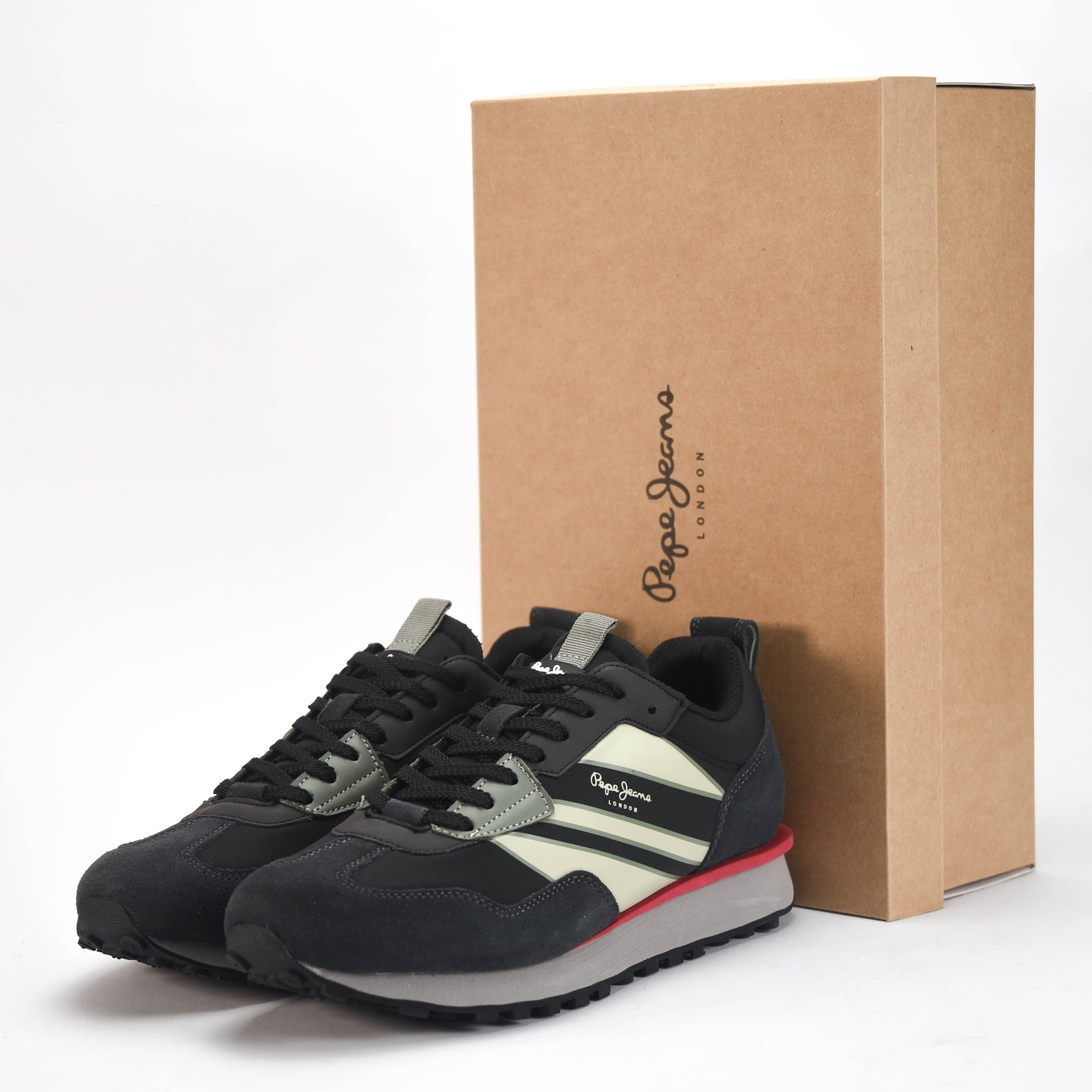 Pepe Jeans Sneakers Casual Style Rétro Homme