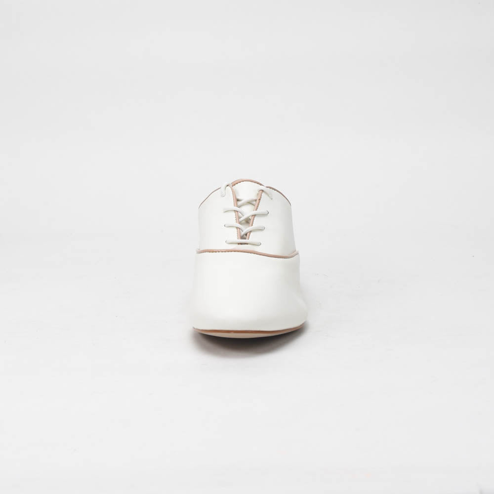 André Chaussures Richelieu Élégantes Blanc Femme