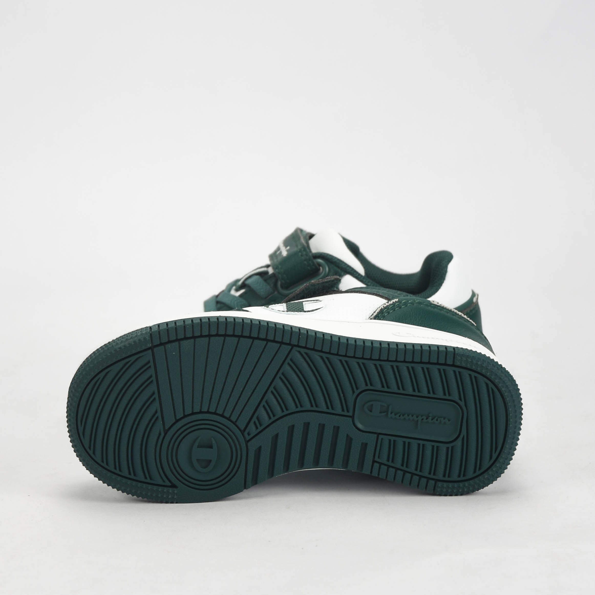 Champion Baskets Basses Confortables Vert et Blanc Enfant