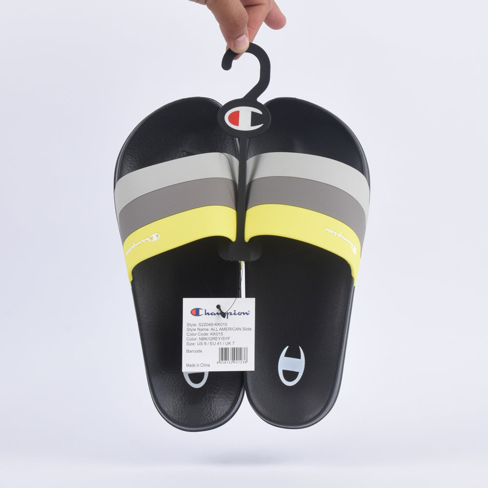 Champion Claquettes Multicolores Confortables Homme
