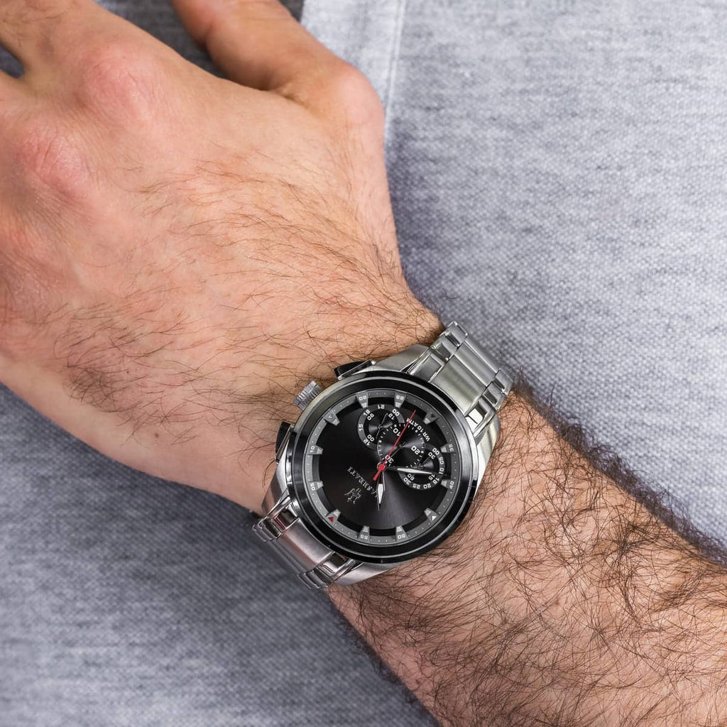 Maserati Traguardo Montre Chronographe Élégante Homme