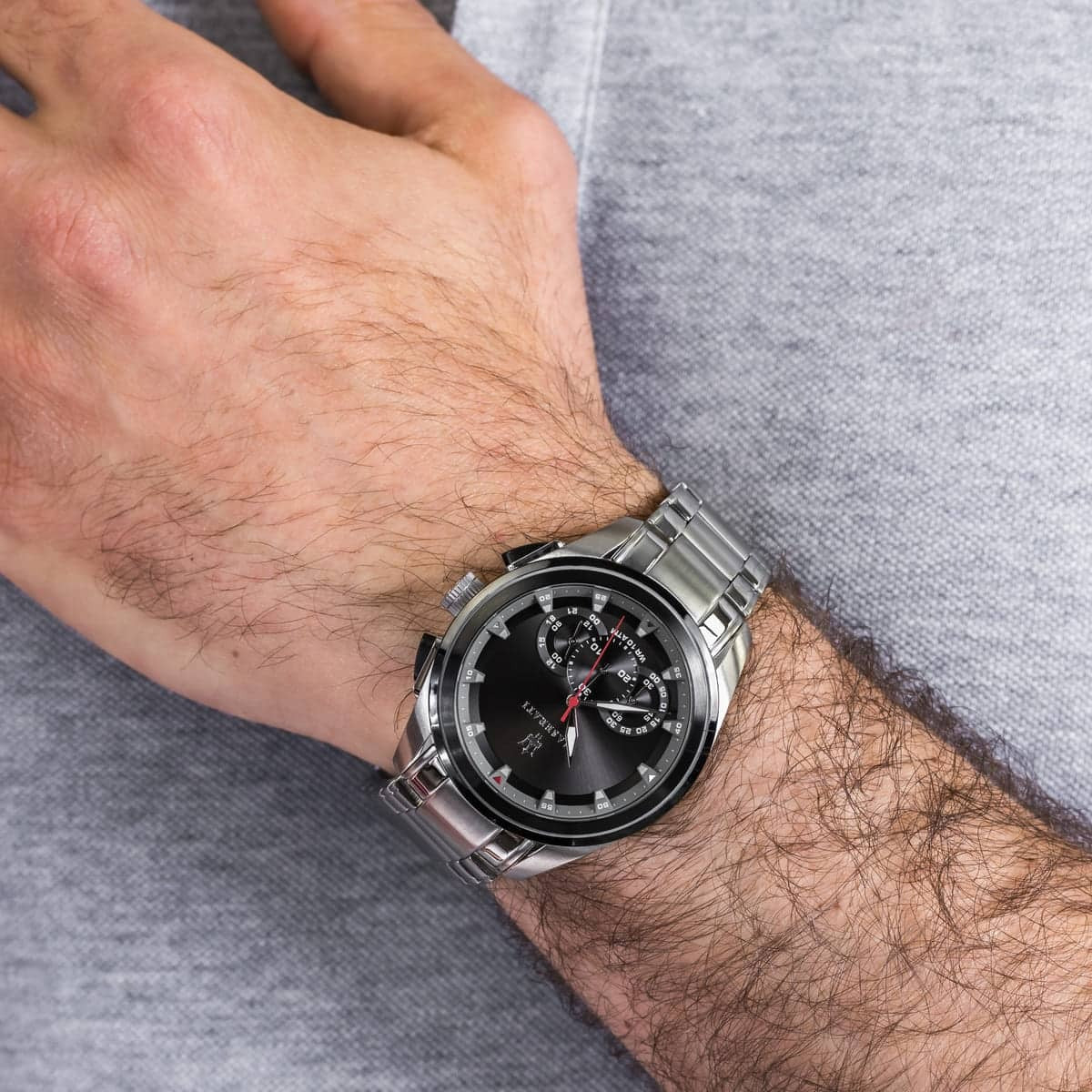 Maserati Traguardo Montre Chronographe Élégante Homme