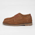 André Chaussures Derby en Daim Marron Élégantes Homme