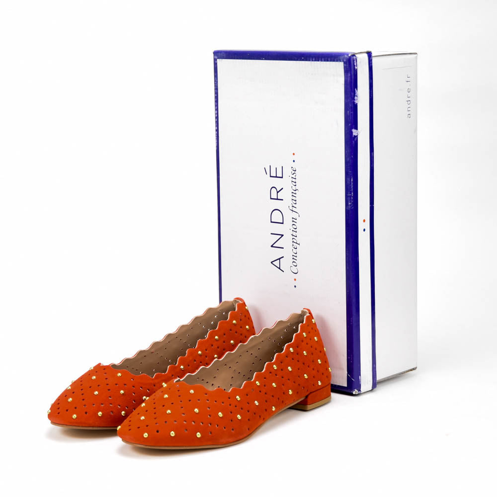 André Ballerines Ornées Femme Confortables
