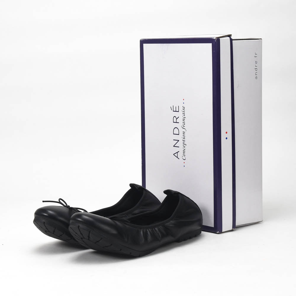 André Ballerines en Cuir Confortables Femme