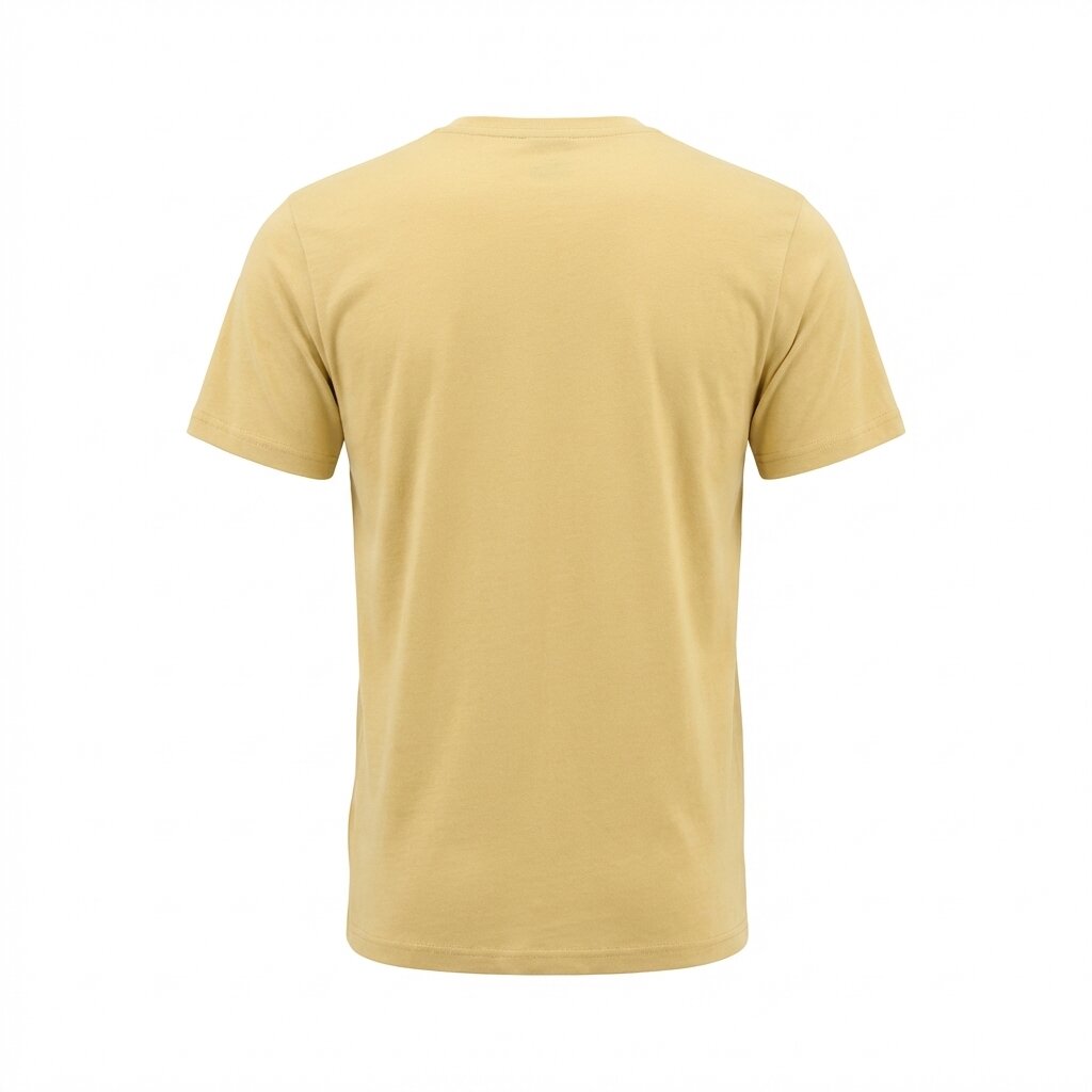 Kimland T-shirt Col Rond Logo Homme Beige