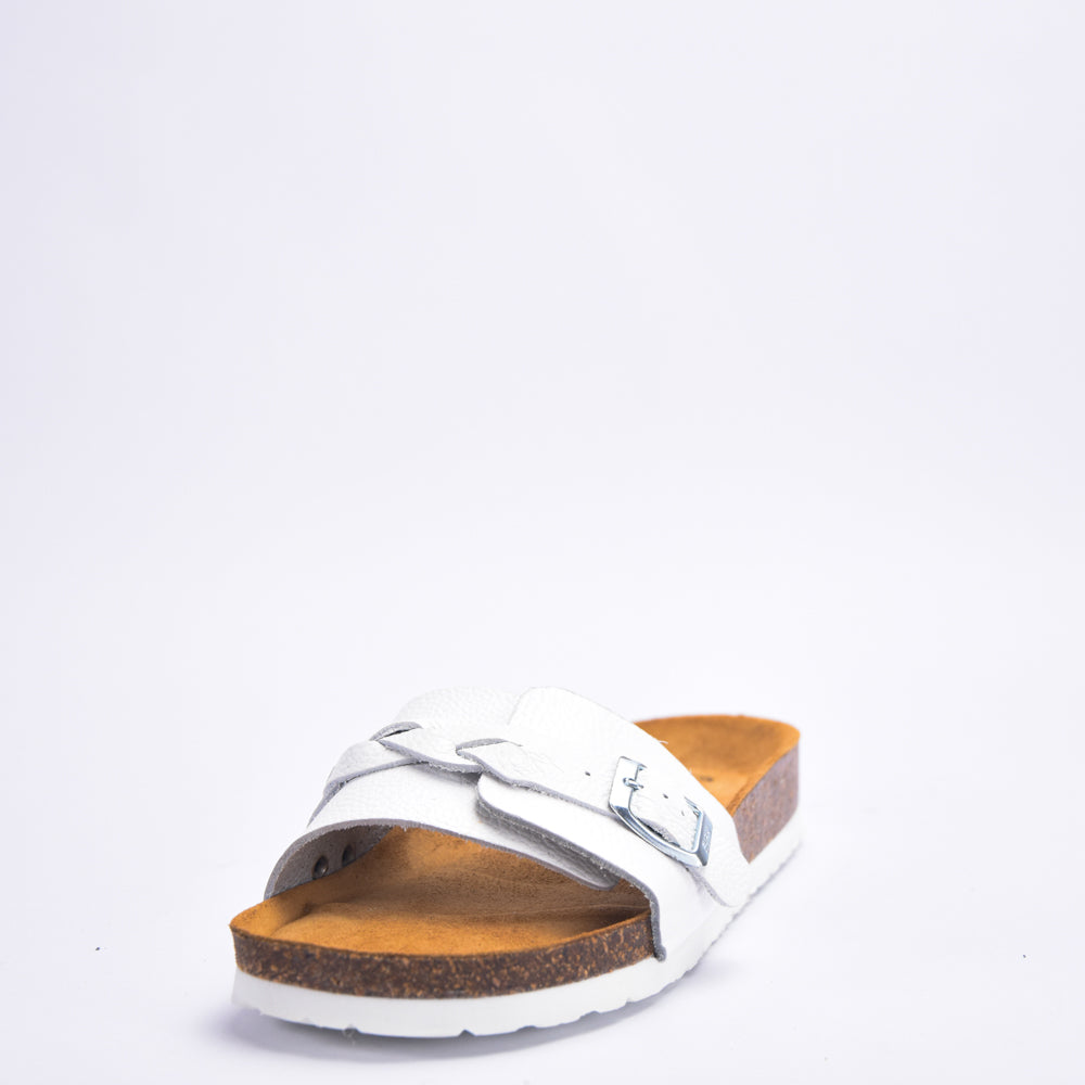 BIRKSBOT  CUIR BLANC﻿ 2