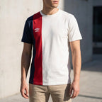 Umbro T-shirt à Rayures Sportswear Homme