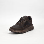 Real Shoes Baskets Marron Confortables Homme