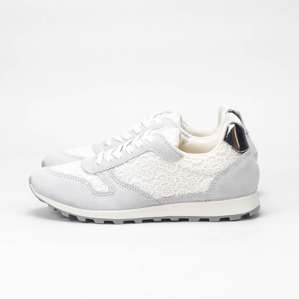 Kimland Baskets Basses Détails Dentelle Femme