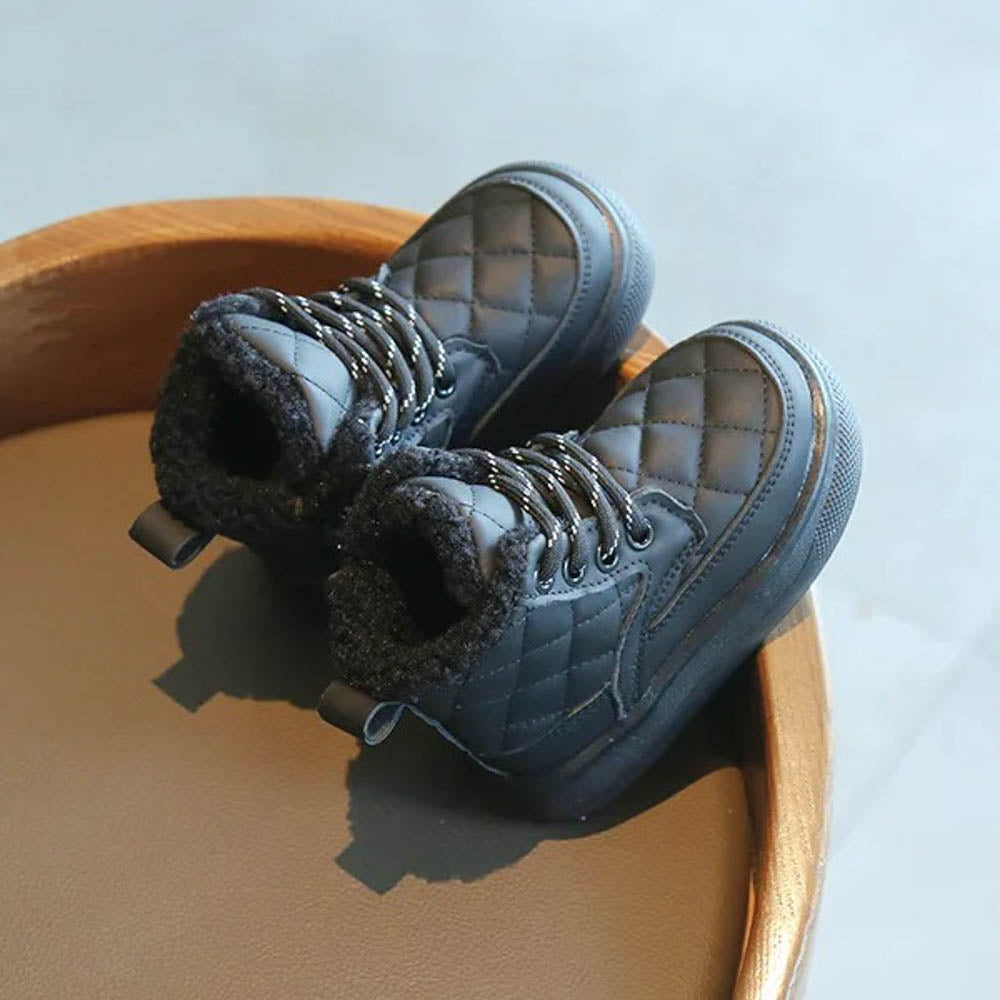 Bottes de neige imperméables Noir Enfants﻿ 4