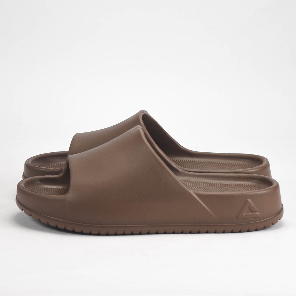 Peak Claquettes Slippers Confortables Marron Homme