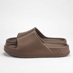 Peak Claquettes Slippers Confortables Marron Homme