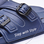 Kito Claquettes Double Boucle Confortables Homme