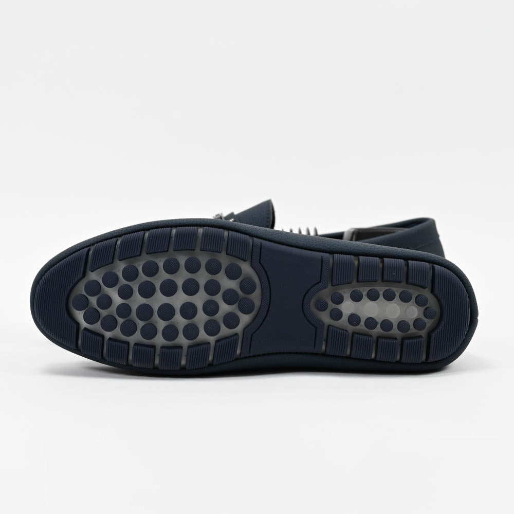 Kimland Mocassins Élégants Bleu Marine Homme