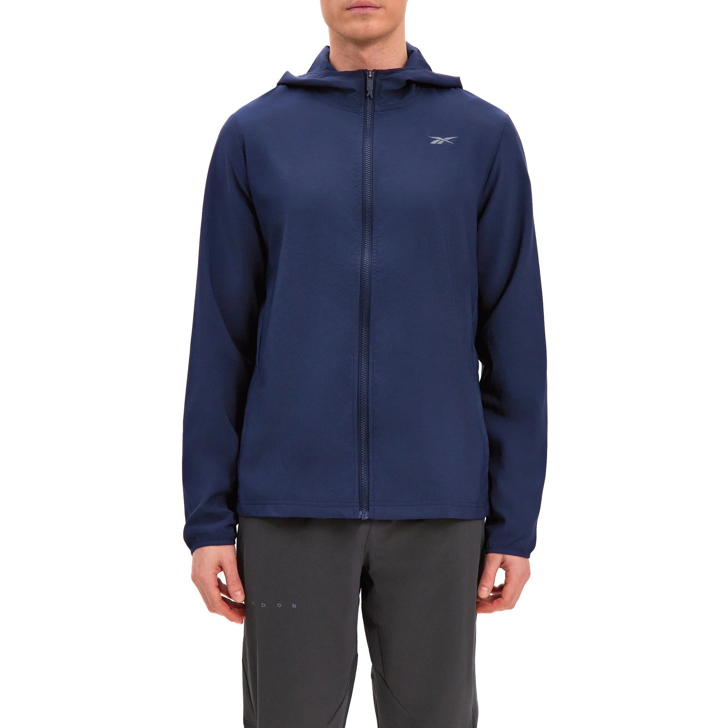 Reebok Veste Coupe-vent à Capuche Homme