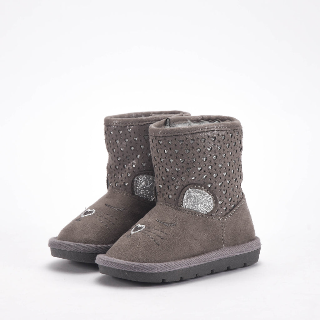 Chicco Bottines Fourrées à Paillettes Fille