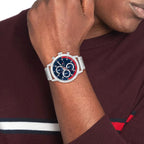 Tommy Hilfiger Montre Chronographe Acier Inoxydable Homme