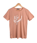 T-shirt SAUMON *LIFE IS GOOD*