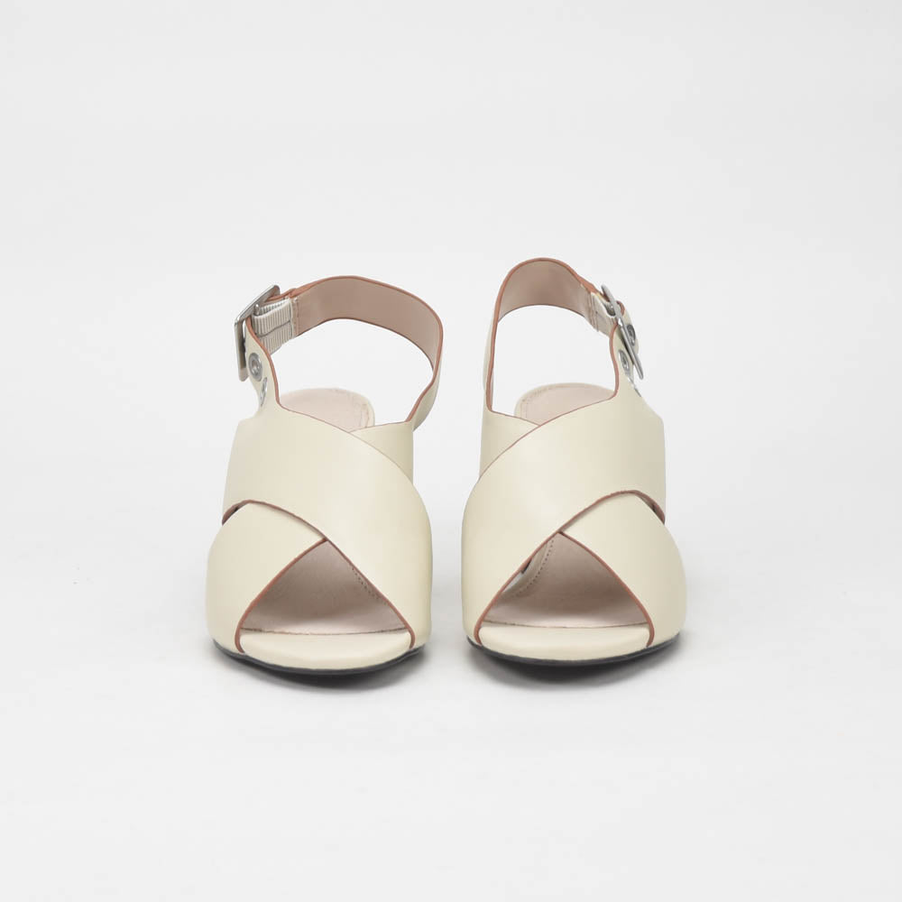 André Sandales à Talons Croisées Élégantes Femme