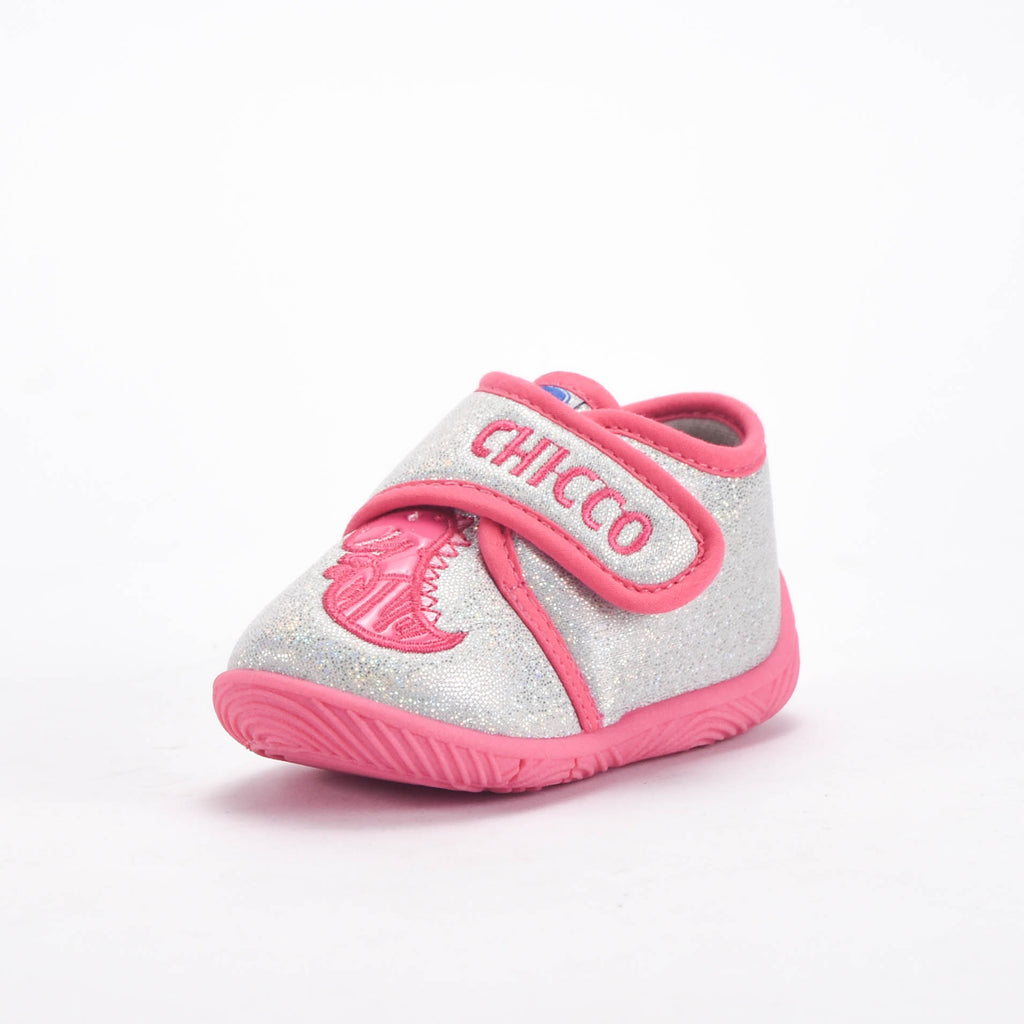 Chicco Chaussons Souples Pailletés Premier Pas Fille