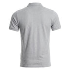 Kimland Polo Homme Gris Classique Élégant