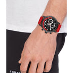 Tommy Hilfiger Montre Chronographe Sportive Bracelet Silicone Homme