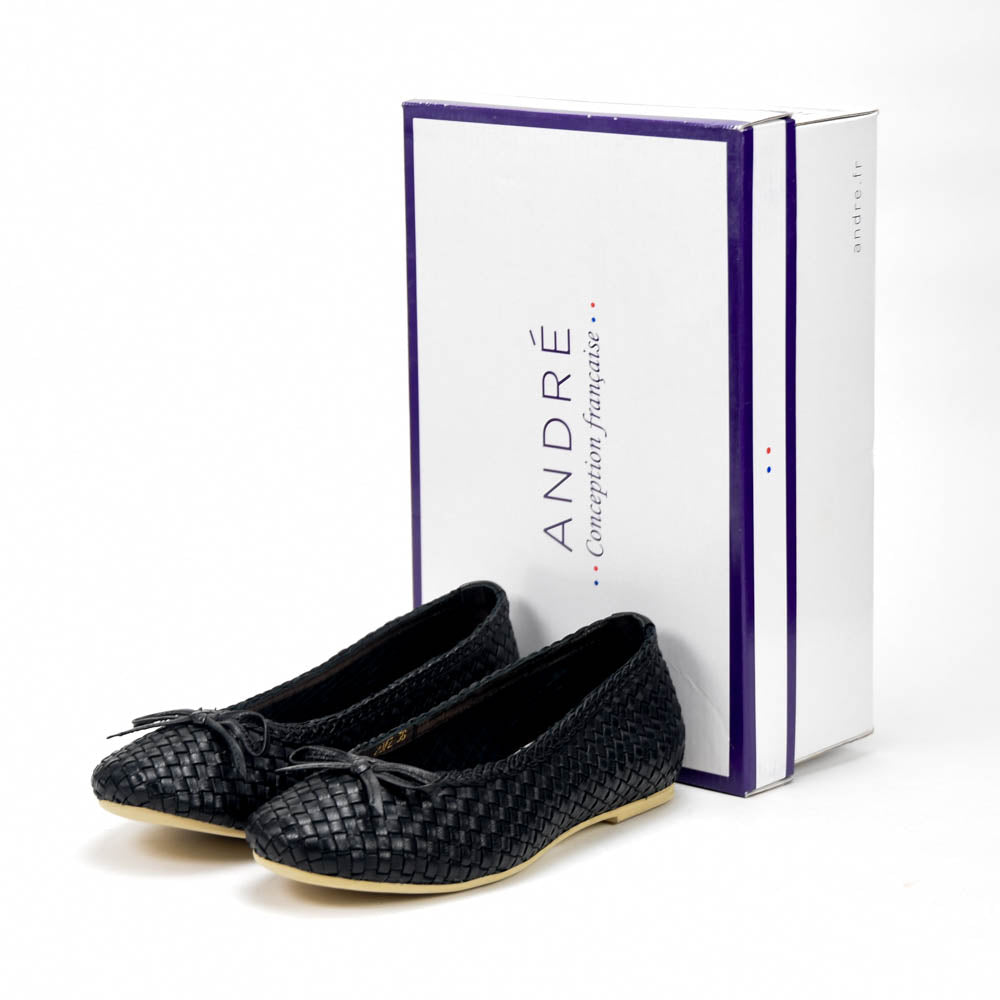 André Ballerines Tressées Élégantes Femme