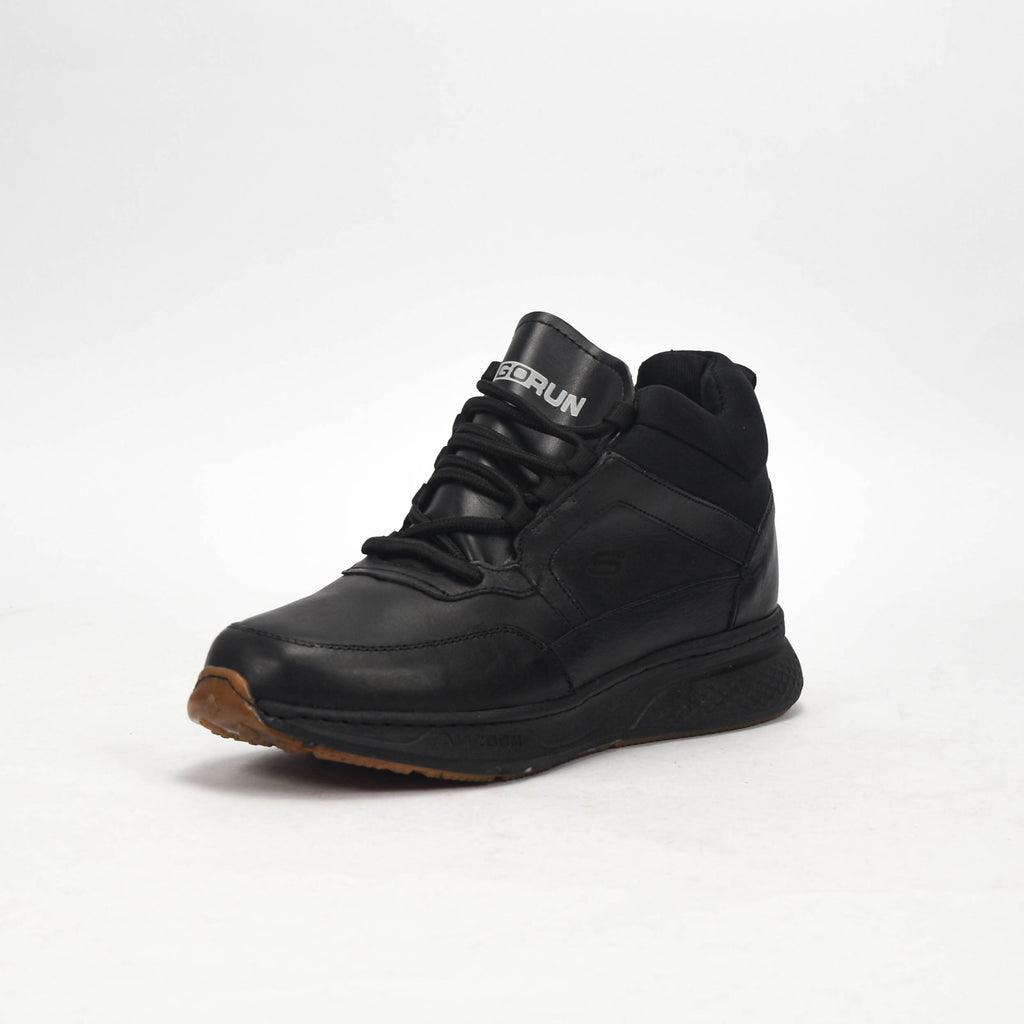 Raber Chaussures Orthopédiques Confortables Noir Homme